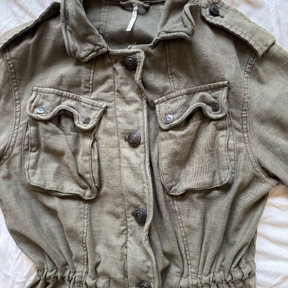 Free People Not Your Brothers Surplus Utility Jacket - Picture 10 of 13
